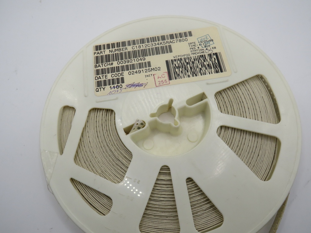 C1812C334K5RAC7800